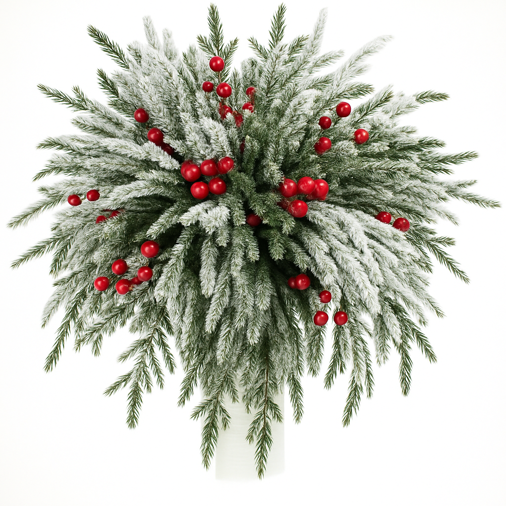 Bouquet Givré de Noël